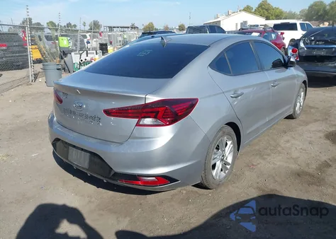 2020 Hyundai Elantra Sel from USA, damaged, VIN 5NPD84LF5LH597624